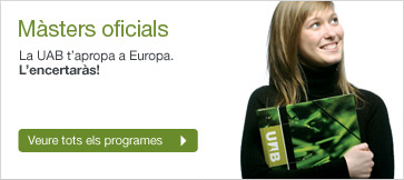 M�sters oficials UAB Barcelona: �Fes clic per veure'ls tots!