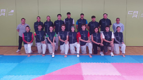 Equip de taekwondo de la UAB