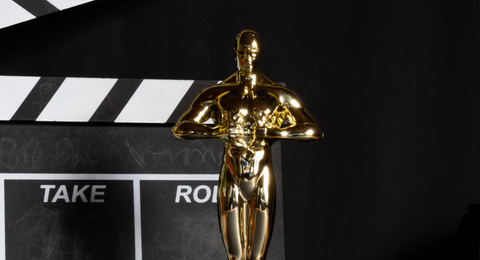 Imatge d'stock d'una estàtua dels Oscars