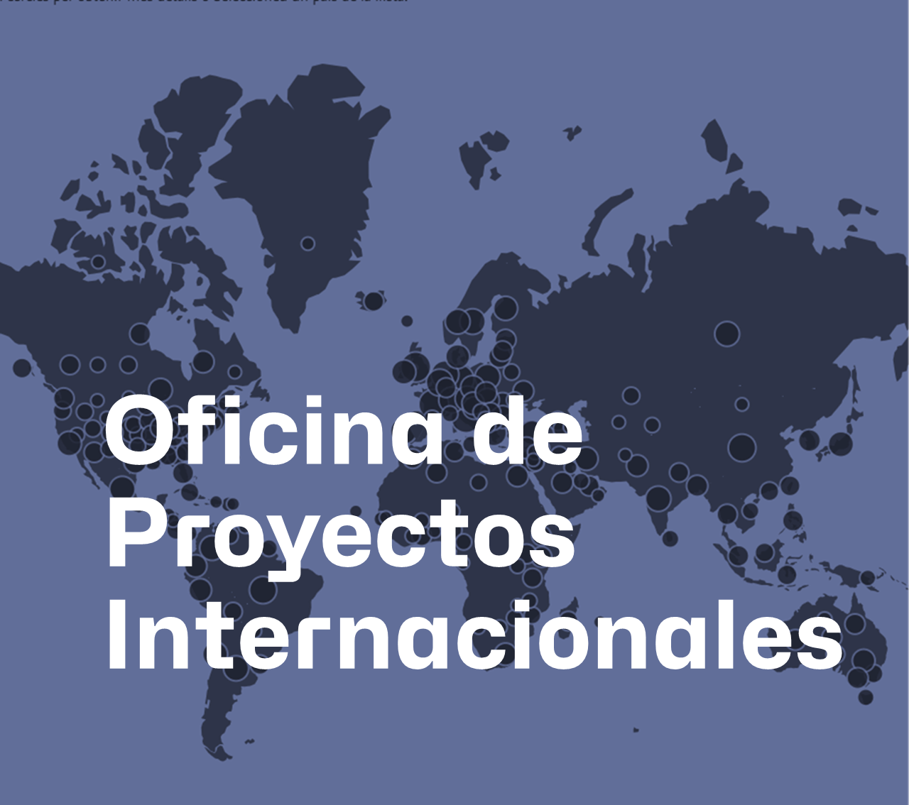 Oficina de Projectes Internacionals