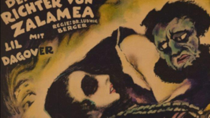 Cartell de Josef Fenneker per a Der Richter von Zalamea