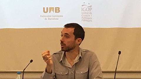 Nicolás Barbieri, IGOP researcher and lecturer of Political Science at the UAB