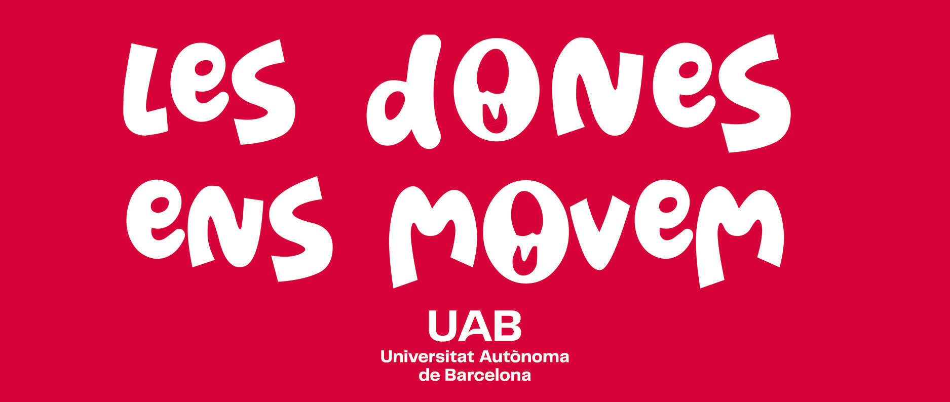 logo programa Les Dones ens Movem a la UAB