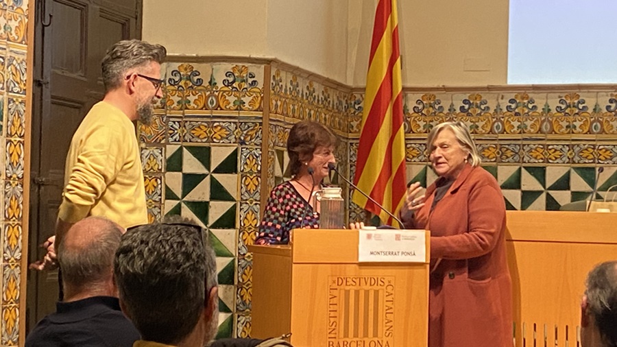 Marc Martí-Renom, Montserrat Ponsà i Teresa Cabré.