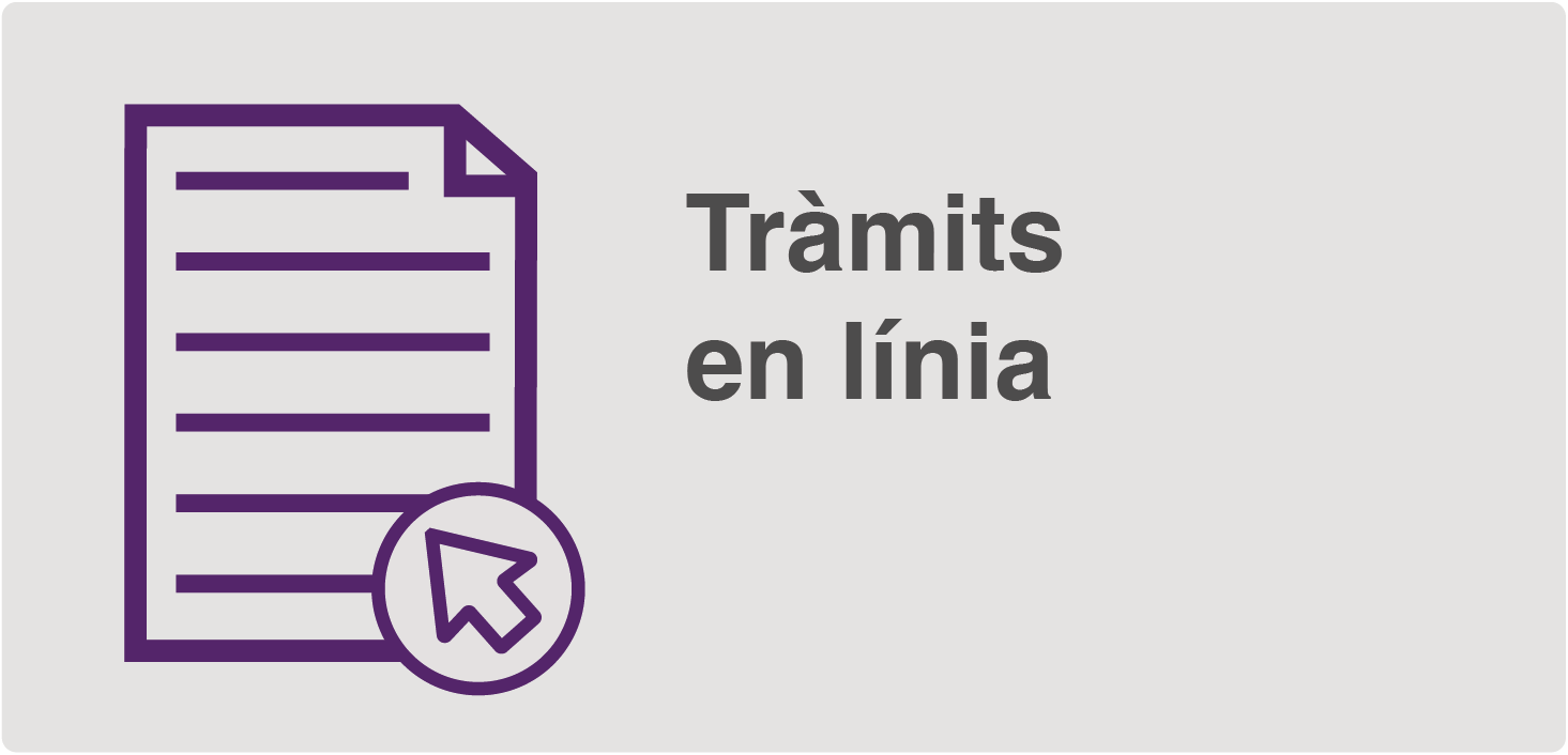 Tràmits en línia