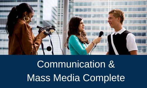 Logotip de Communication and Mass Media Complete