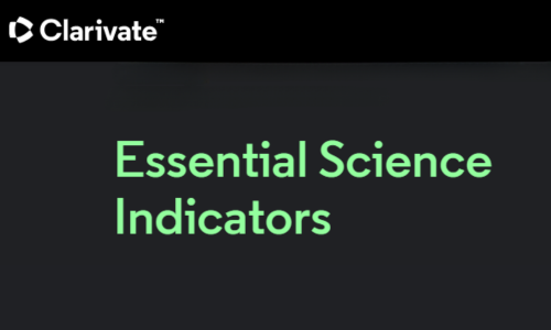 Logotip de la font Essential Science Indicators