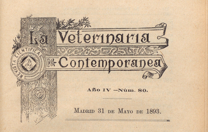 Imatge Col·lecció Revistes històriques de veterinària