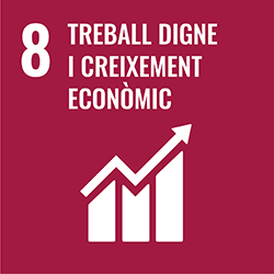 imatge ODS Treball digne i creixement econòmic