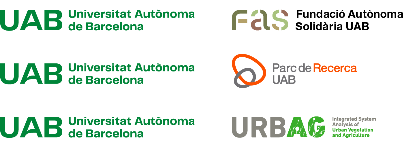 Exemples harmonitzacio de la composició horitzontal amb versió 3 del logotip UAB