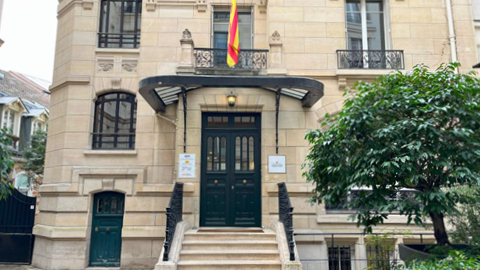 Oficina de la Delegació del Govern a França, a París