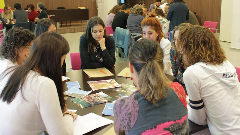 Image of a session of the Idea Generation Programme of the UAB Research Park.