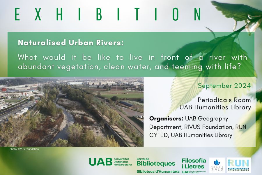 Poster Exhibition Naturalised Urban Rivers