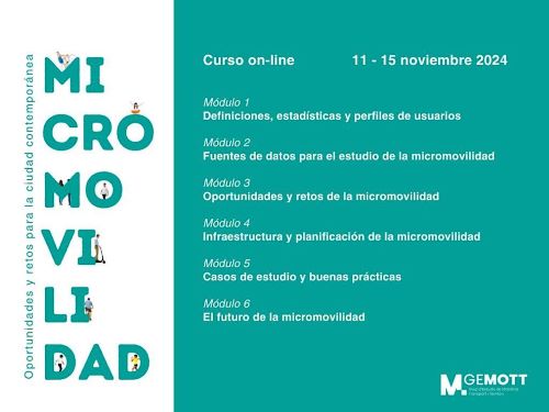 Curso de Micromovilidad GEMOT