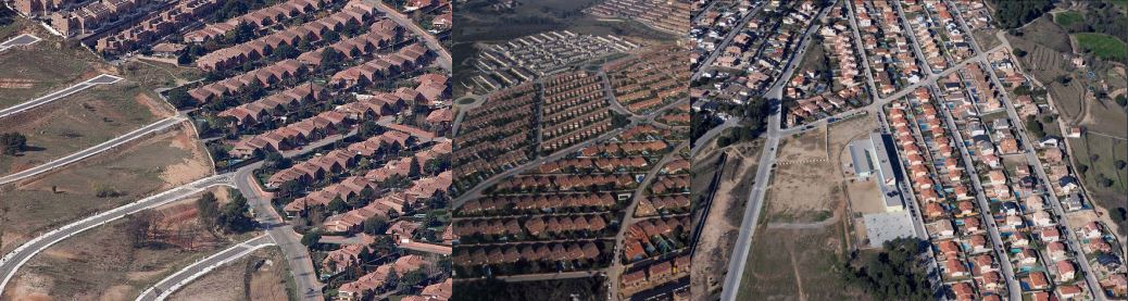 urbanización dispersa