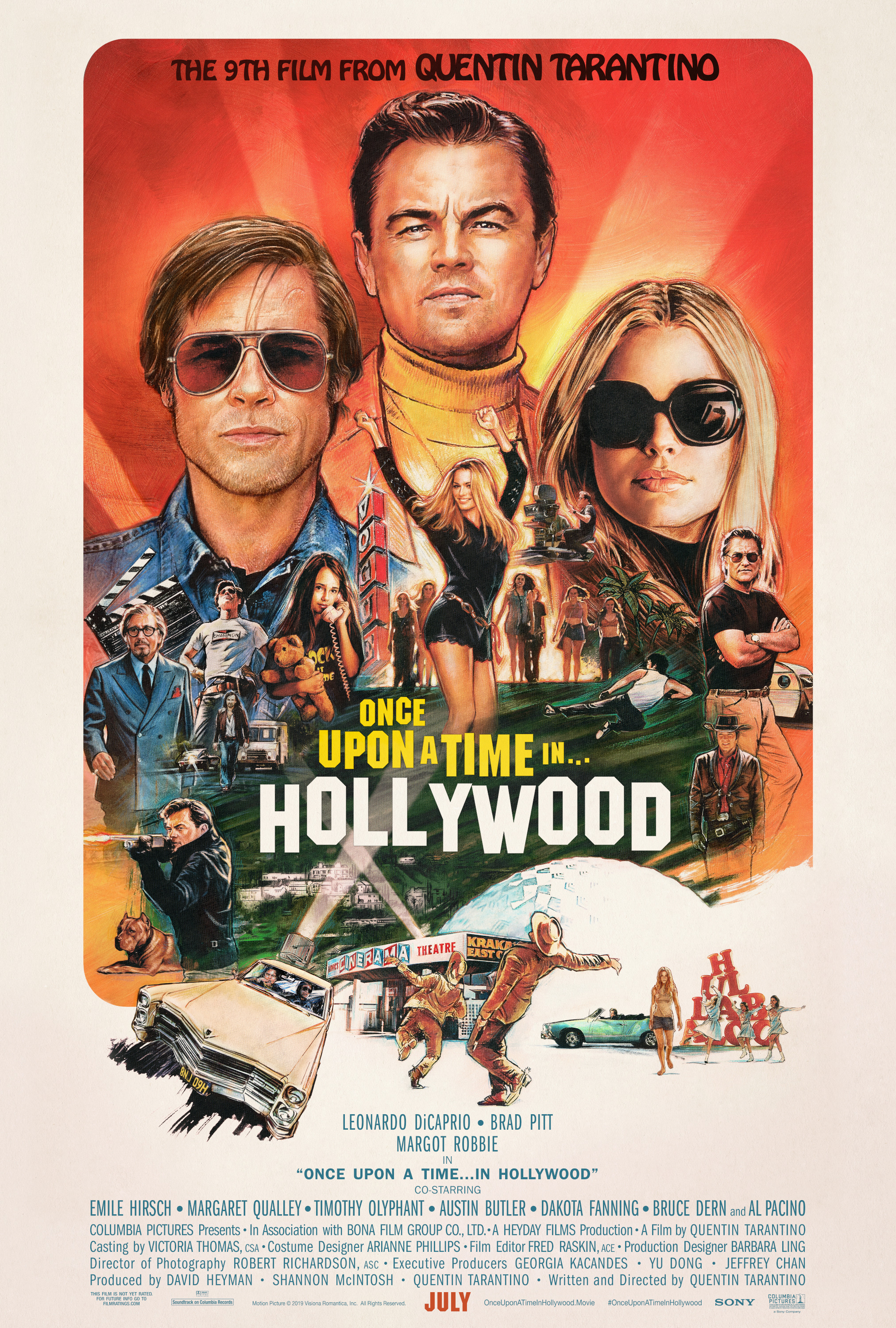 Cartell One upon a time in hollywood